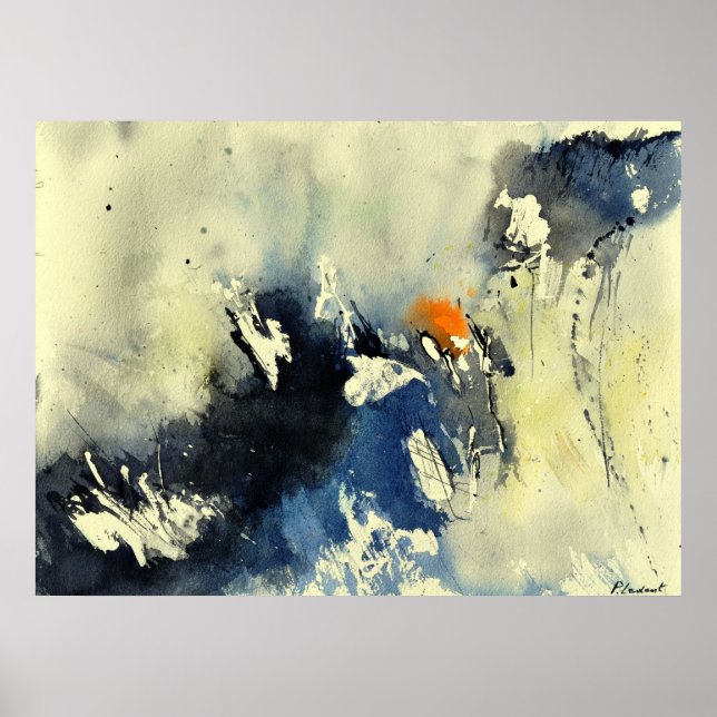 Poster abstrait 218091 (Devant)