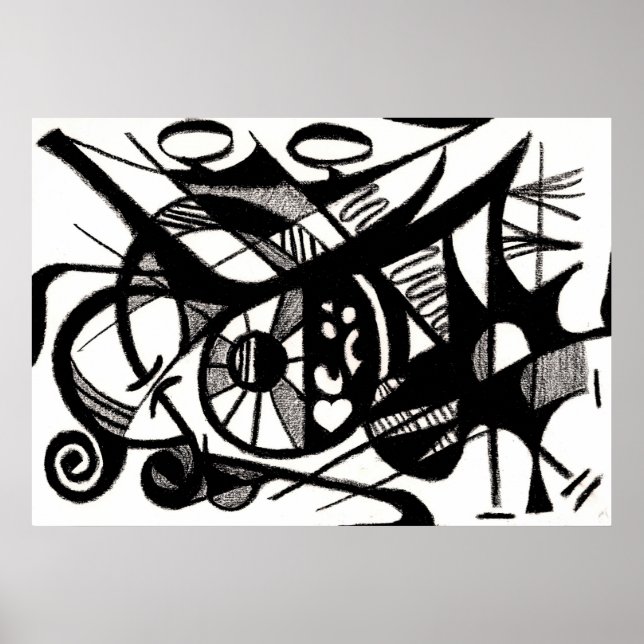 Poster Abstrait de la révélation (Devant)