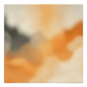 Poster Abstrait Douce Lumière Flou Art