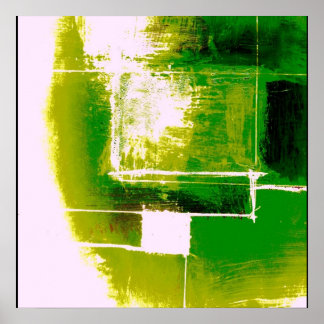 Poster Abstrait moderne Art moderne original