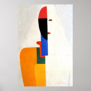 Poster Abstraite "Woman Torso"