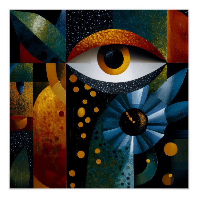 Poster Abstrato (Devant)