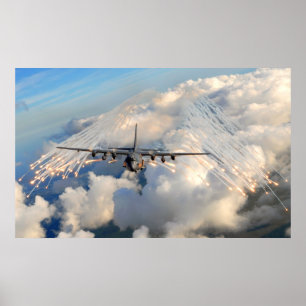 Poster AC-130 Éffrayant