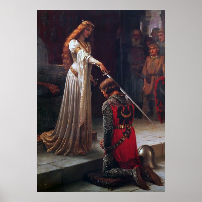 Poster Accolade - Edmund Blair Leighton (Devant)
