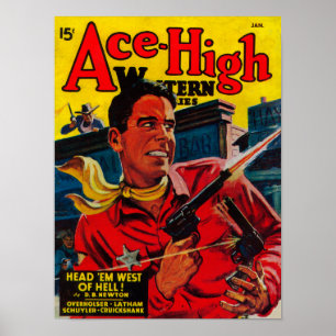 Poster Ace High Magazine Cover 3