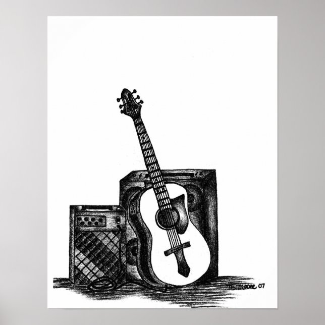 Poster Acoustic Print (Devant)