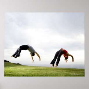 Poster acrobates et contortionnistes 3