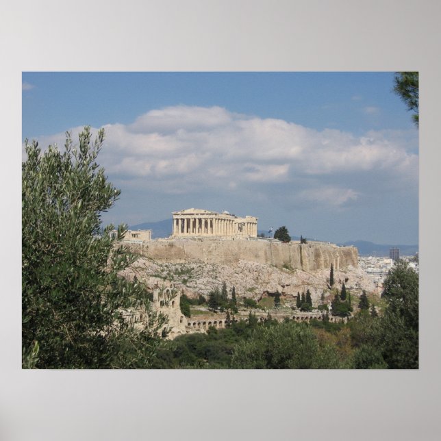 Poster Acropole (Grèce) (Devant)