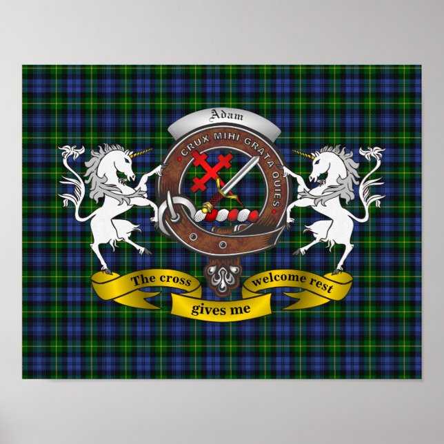 Poster Adam Clan Badge (Devant)