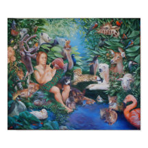 Adam Naming Animaux & Apparence d'Eve Prints