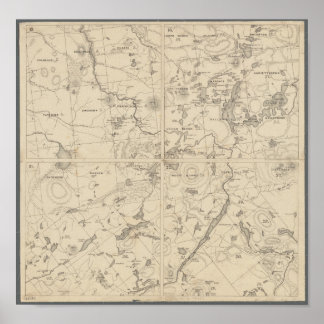 Poster Adirondack Lake Region Wall Art