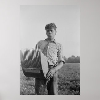 Poster Administration de la sécurité vintage