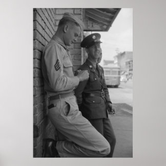 Poster Administration de la sécurité vintage