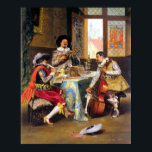 POSTER ADOLPHE LESREL-THE MUSICAL TRIO-PRINT<br><div class="desc">.</div>