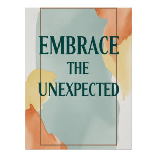 Poster Adopter l'inattendu option 3