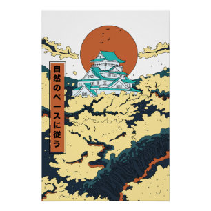 Poster Adoptez le rythme de la nature