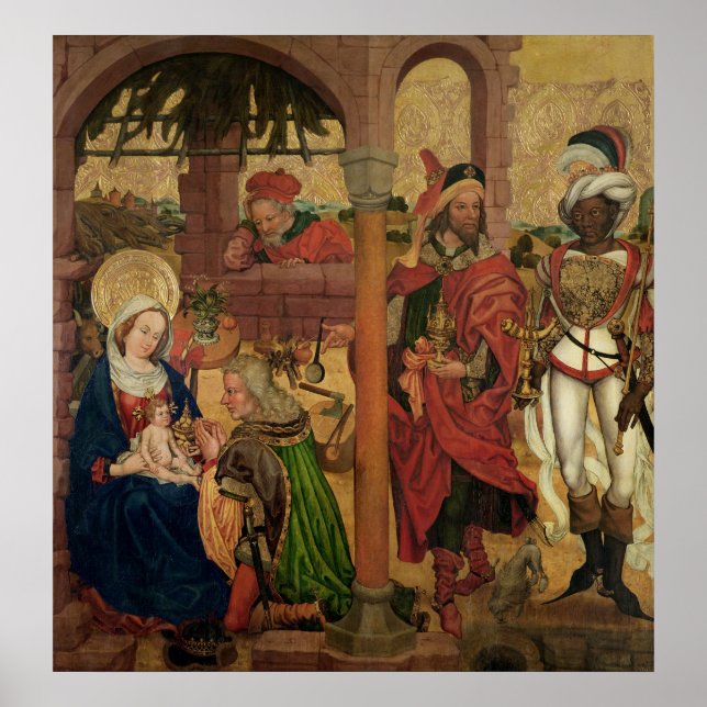 Poster Adoration des Mages, c.1475 (Devant)