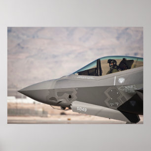 Poster Aéronef F-35A Lightning II