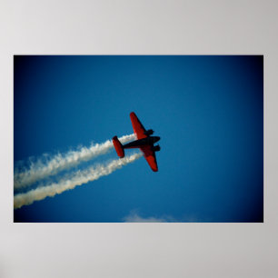 Poster Aéronefs classiques Beech 18