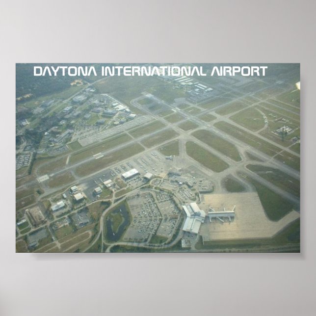 Poster Aéroport international de Daytona (Devant)