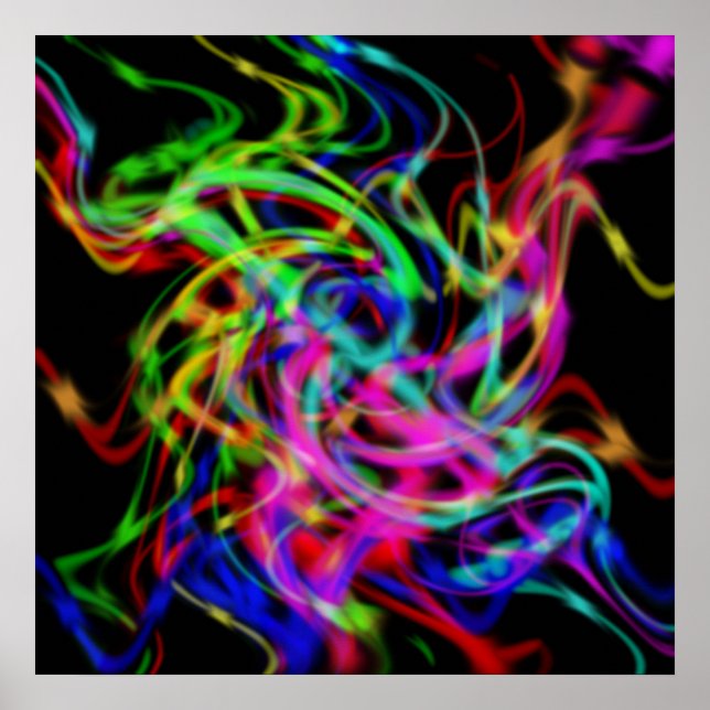 Poster affichage des couleurs (Devant)