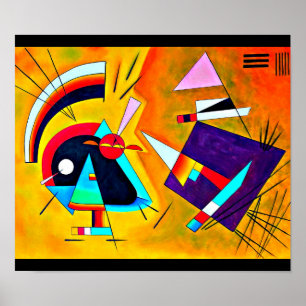 Poster Affiche-Classique/Cru-Wassily Kandinsky 9