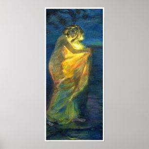 Poster Affiche/copie : Femme vêtue avec le Sun