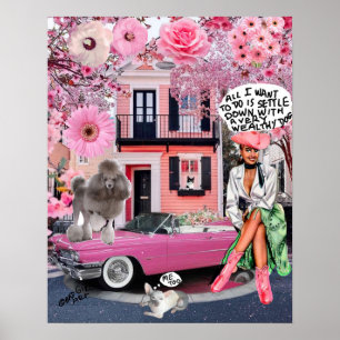 -POSTER affiche d'art pour les filles