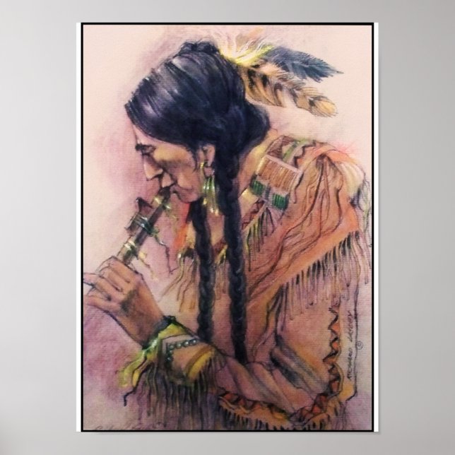 Poster Affiche/impression du lecteur de flux (Devant)