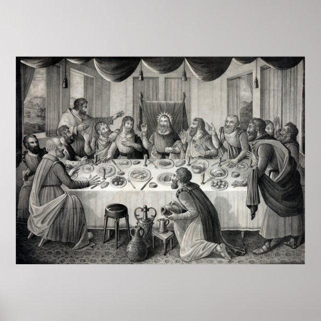 Poster Affiche/impression "La Dernière soupe" (Devant)