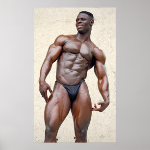 Poster Affiche, Sam Addfo, doigts sur les cuisses,