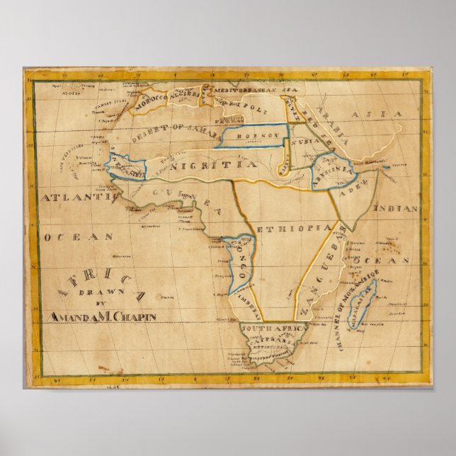 Poster Afrique 21 (Devant)