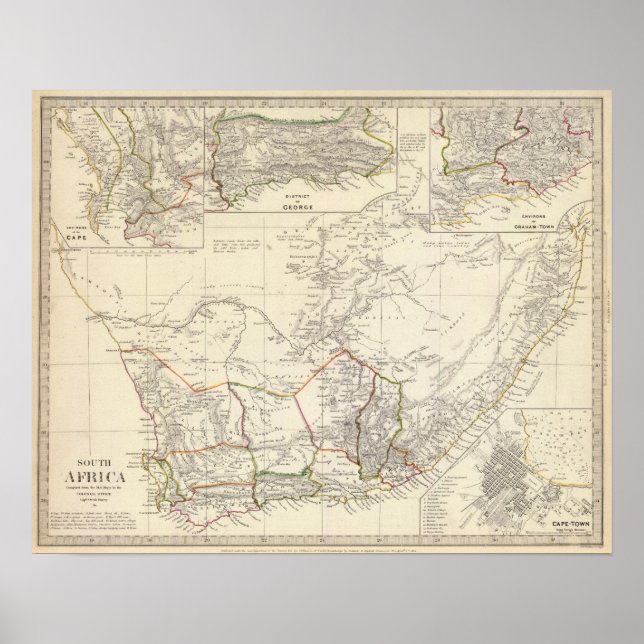 Poster Afrique du Sud (Devant)