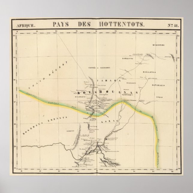 Poster Afrique du Sud 51 (Devant)