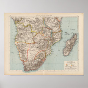 Poster Afrique, S de l'équateur