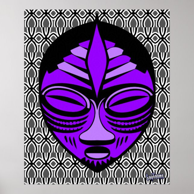 Poster Afroïde (Devant)