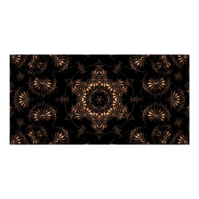 Poster Âge de bronze Mandala (Devant)
