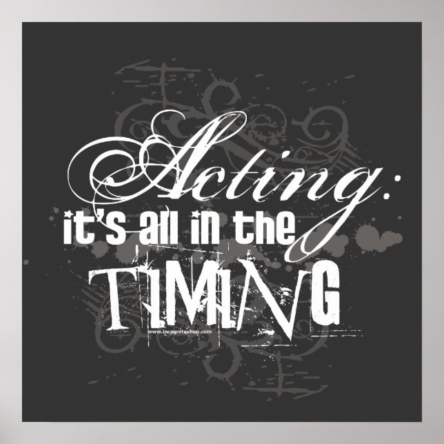 Poster Agir - Tout Dans Le Moment (Devant)