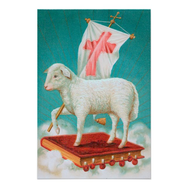 Poster Agneau pascal chrétien / Agnus Dei Générique (Devant)