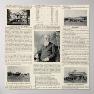 Poster Agriculture à Santa Rosa, la Californie