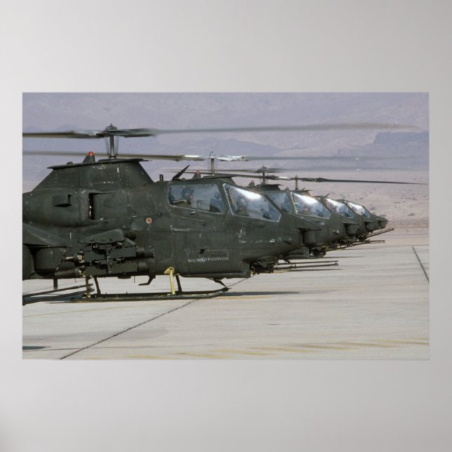 Poster AH-1 Cobras (Devant)