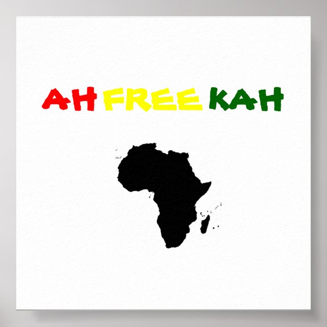 POSTER AHFREEKAH (Devant)