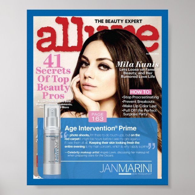 Poster AI Prime - Allure 8x10" (Devant)