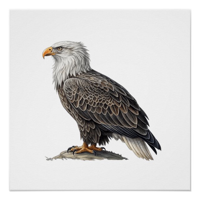 Poster Aigle (Devant)