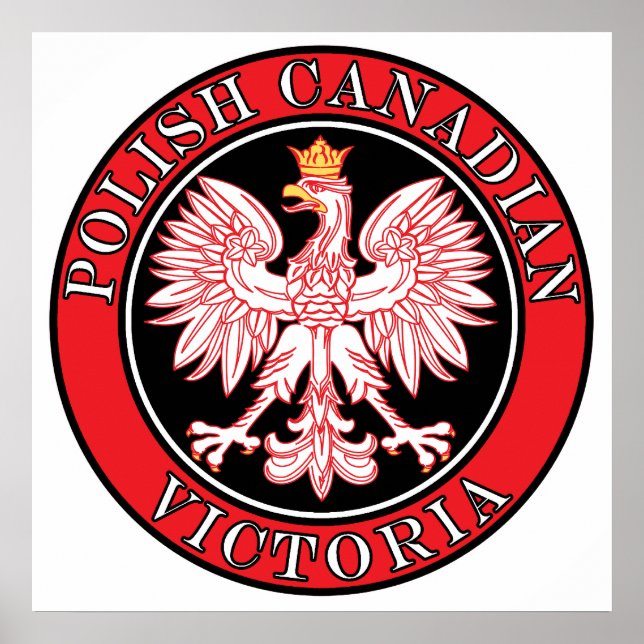 Poster Aigle canadienne de Victoria (Devant)