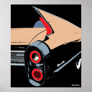 Poster Aileron de Cadillac - 1962