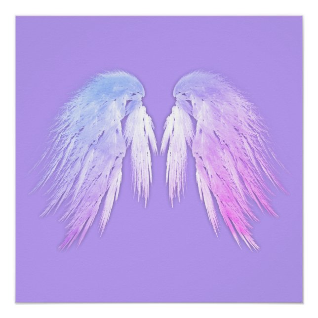 Poster AILES ANGEL Fairy Purple (Devant)