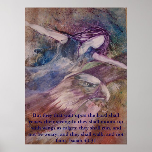 Poster "Ailes Comme Aigles" (Devant)