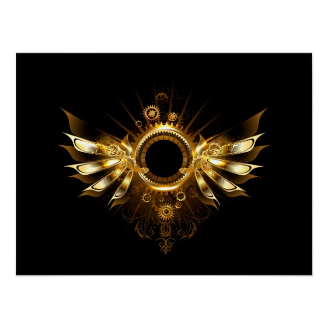 Poster Ailes de Steampunk (Devant)