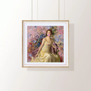 Poster Ailsa Villard Flowers Bubble Gum Rose